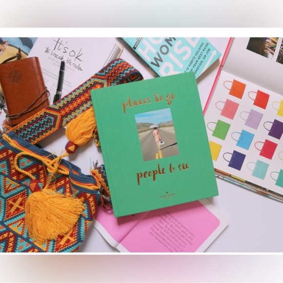 Kate Spade Places to Go People to See Hardcover Book - Picture 14 of 16